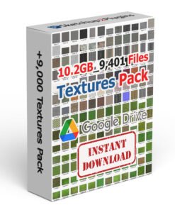 (10.2GB)_9401 Files_Textures Pack