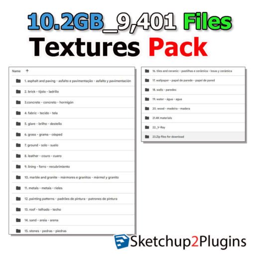 (10.2GB)_9401 Files_Textures Pack