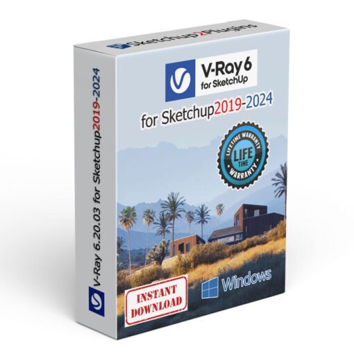 V-Ray 6.20.03 for SketchUp 2019-2024