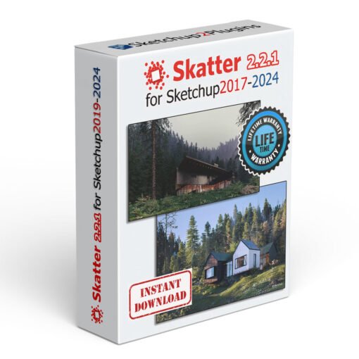 Skatter 2.2.1_for Sketchup2017-2024