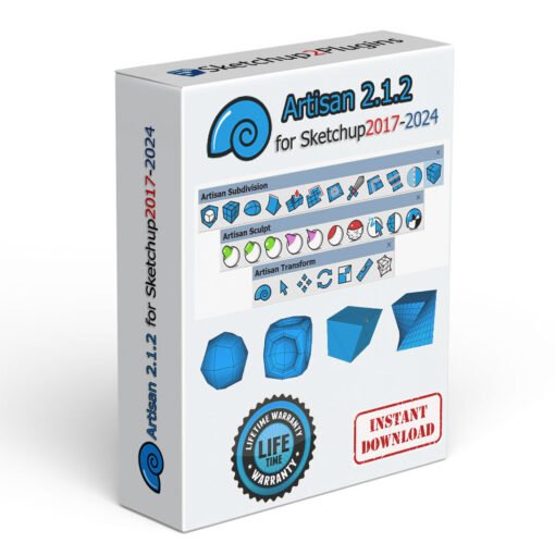 Artisan 2.1.2_for Sketchup2017-2024