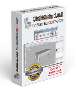 ClothWorks 1.8.0_for Sketchup2017-2024