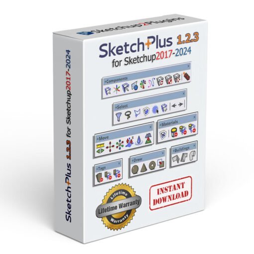 SketchPlus 1.2.3_for Sketchup2017-2024