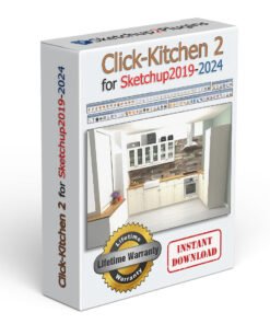 Click Kitchen 2 LT + Pro_for Sketchup2017-2024