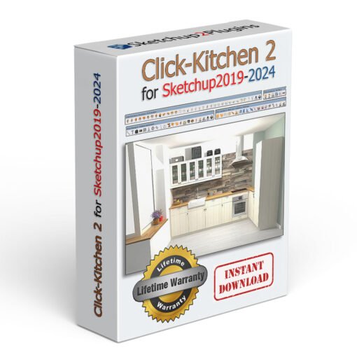 Click Kitchen 2 LT + Pro_for Sketchup2017-2024