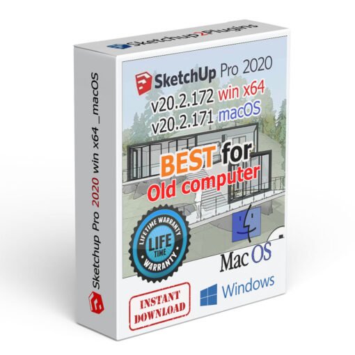 SketchUp Pro 2020_win x64&macOS_for old PC
