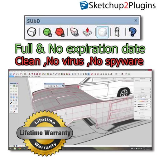 SUbD 2.2.1_for Sketchup2017-2024