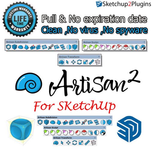 Artisan 2.1.2_for Sketchup2017-2024