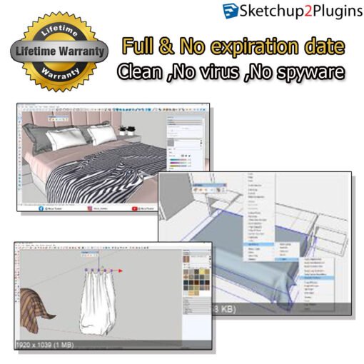 ClothWorks 1.8.0_for Sketchup2017-2024