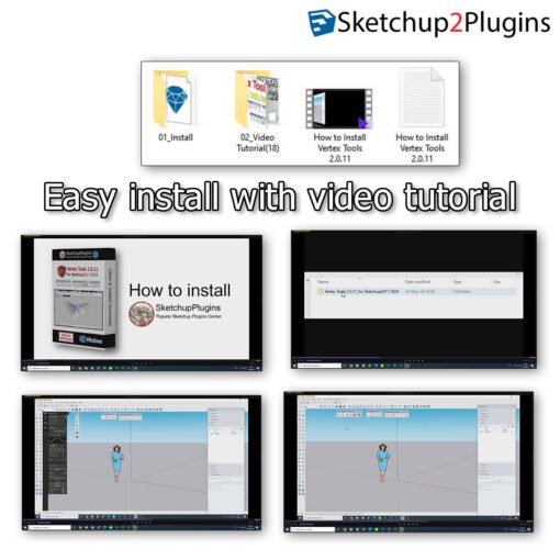 Vertex Tools 2.0.11_for Sketchup2017-2024