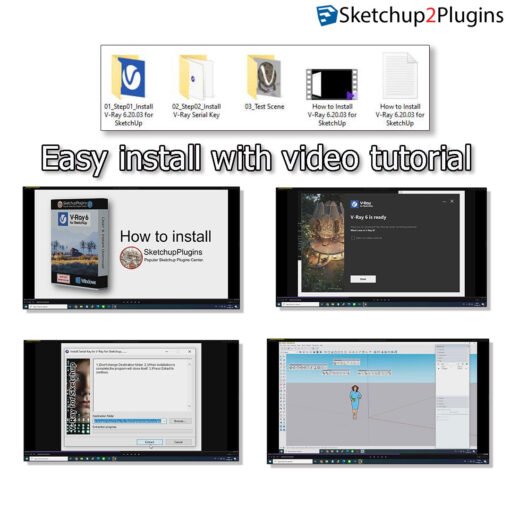 V-Ray 6.20.03 for SketchUp 2019-2024
