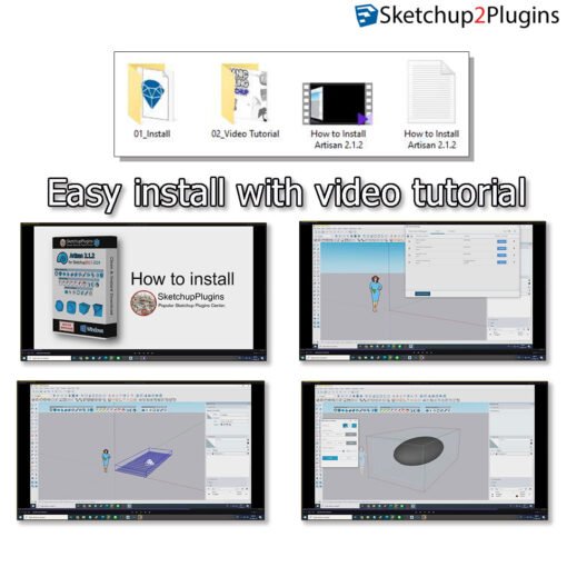 Artisan 2.1.2_for Sketchup2017-2024