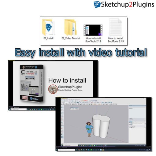 BoolTools 2.1.9_for Sketchup2019-2024