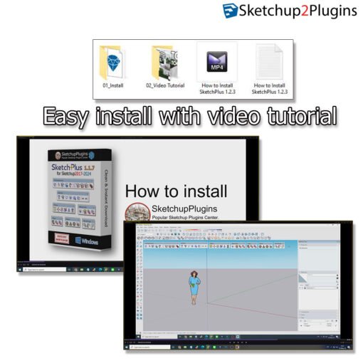 SketchPlus 1.2.3_for Sketchup2017-2024