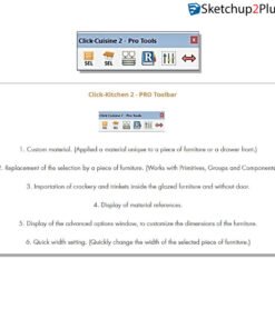 Click Kitchen 2 LT + Pro_for Sketchup2017-2024