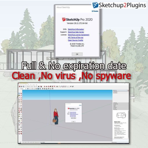 SketchUp Pro 2020_win x64&macOS_for old PC