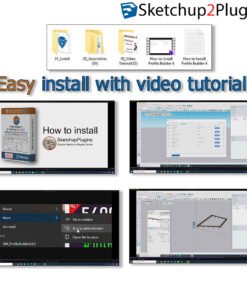 Profile Builder 4.0.2 for Sketchup2017-2024