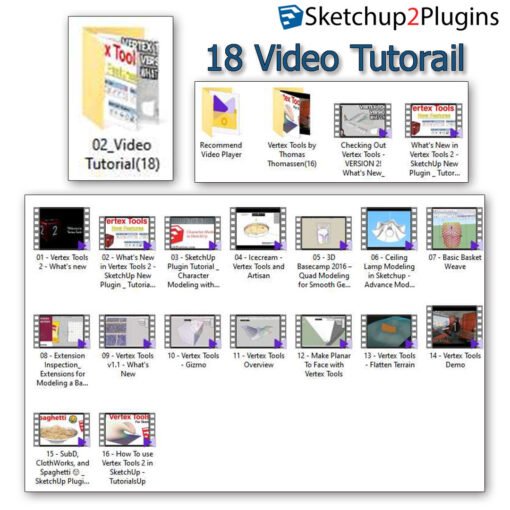 Vertex Tools 2.0.11_for Sketchup2017-2024