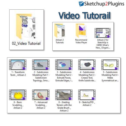 Artisan 2.1.2_for Sketchup2017-2024