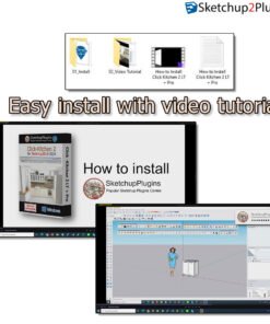 Click Kitchen 2 LT + Pro_for Sketchup2017-2024