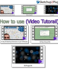 TOP 50+ Plugins for Sketchup2017-2024