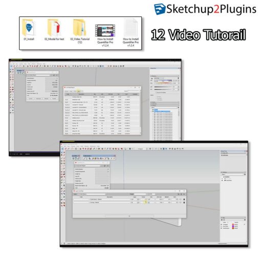 Quantifier Pro v1.2.4_for Sketchup2017-2024