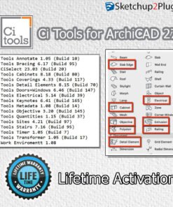 Alternative view of Ci Tools for ArchiCAD 27 win English