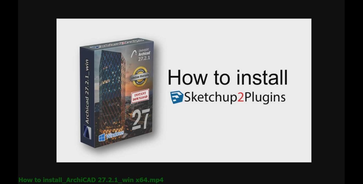 How to install ArchiCAD 27.2.1 win x64