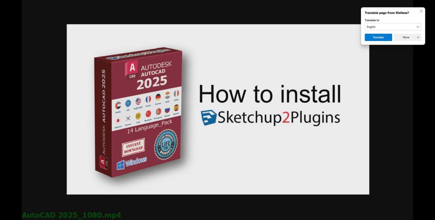 How to install AutoCAD 2025.0.1 win x64